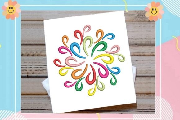 Beautiful Rainbow Flower
