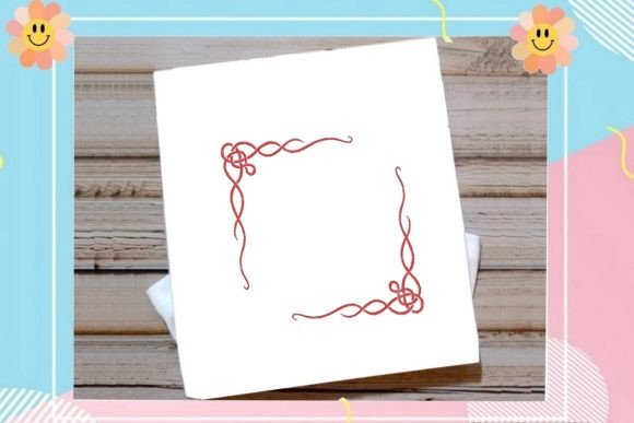 Charming Corner Border