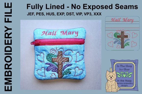 Hail Mary Mini Zipper Bag