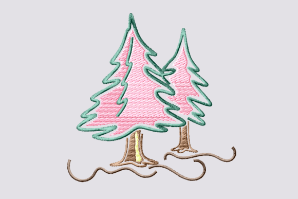 Pine Tree and Snow