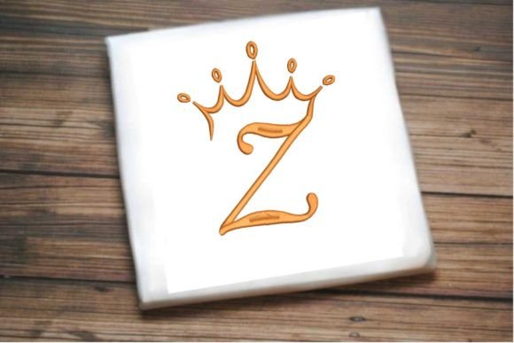 Regal Crown Alphabet Letter Z