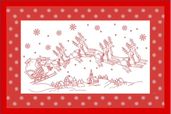 Santa in the Sky