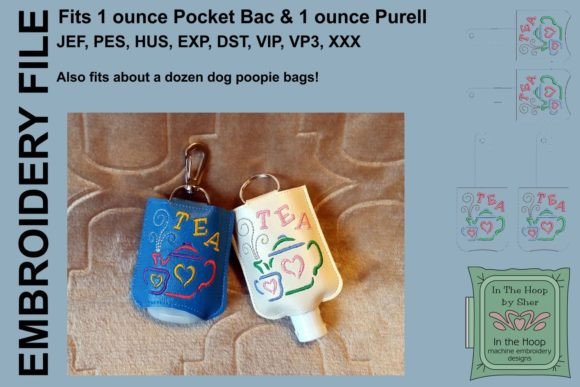 Tea Hand Sanitizer Holder